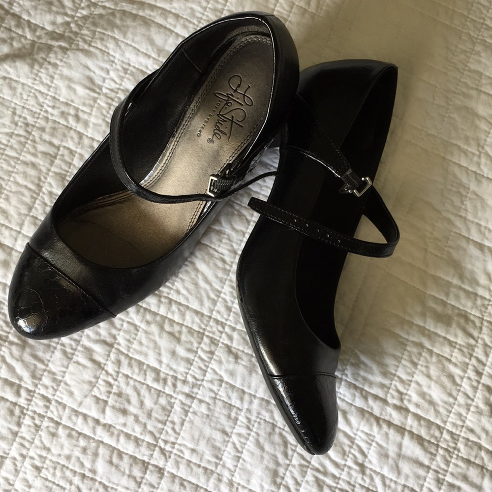 Black Mary Jane style Heels